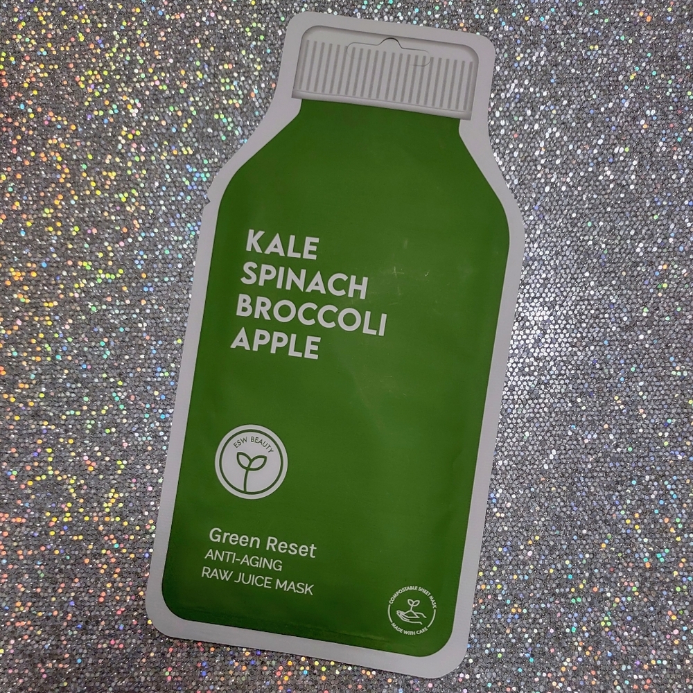 🍓4/$10 Green Reset Anti-Aging Raw Juice Mask